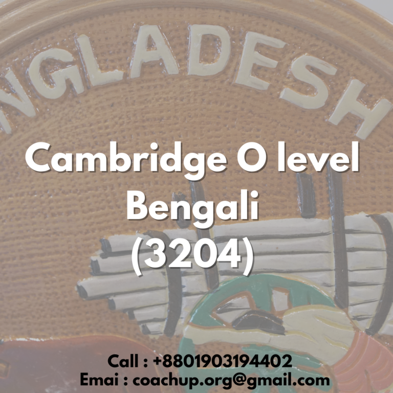 cambridge-o-level-bengali-coaching-coachup-international-education